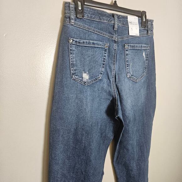 NWT INC Distressed High Rise Jeans Sz 6 - Picture 7 of 14